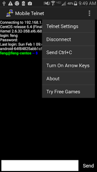 Download Mobile Telnet Contact for Android screenshot 5