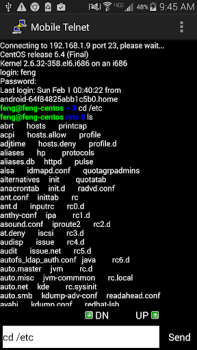 Download Mobile Telnet Contact for Android screenshot 6