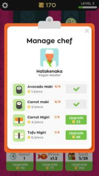 Download Sushi Bar Idle Simulators for Android screenshot 3