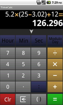 Download Time Calculator Tools for Android screenshot 2