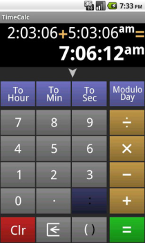 Download Time Calculator Tools for Android screenshot 3