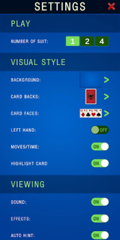 Download Solitaire Spider - 2024 Board games for Android screenshot 6