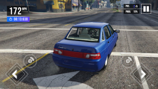 Download VAZ 2110 Russian Car Driving Simulators for Android screenshot 3