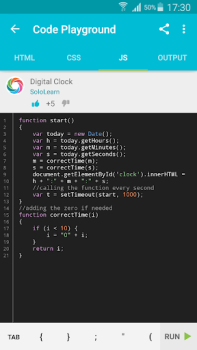 Download Learn JavaScript Education for Android screenshot 4