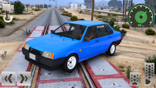 Download VAZ 21099: Urban Traffic Drive Race for Android screenshot 6