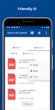 Download Word to PDF Converter Tools for Android screenshot 4