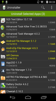 Download Uninstaller Work for Android screenshot 3