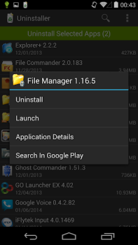 Download Uninstaller Work for Android screenshot 5