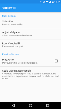 Download VideoWall - Video Wallpaper Personalization for Android screenshot 2