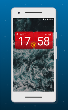 Download Clock Widget Football Personalization for Android