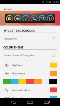 Download Slider Widget - Volumes Tools for Android screenshot 7