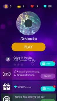 Download Piano Solo - Magic Dream tiles Music for Android screenshot 5
