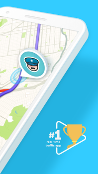 Download Waze Navigation & Live Traffic Maps and navigation for Android screenshot 2
