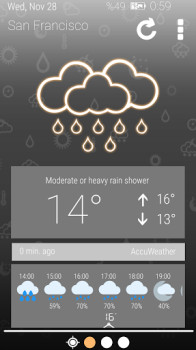 Download Weather Clock Weather for Android screenshot 4