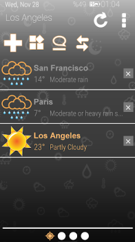 Download Weather Clock Weather for Android screenshot 7