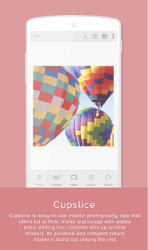 Download Cupslice Photo Editor Photo for Android screenshot 2