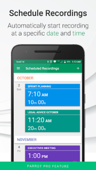 Download Parrot Voice Recorder Tools for Android screenshot 5
