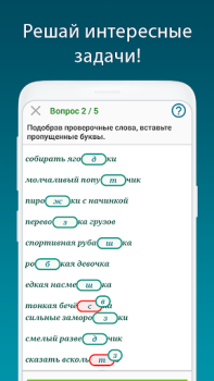 Download Русский язык - тесты ЕГЭ, ЦТ Education for Android screenshot 2