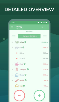 Download Monefy - Budget & Expenses app Finance for Android screenshot 2