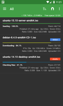 Download tTorrent Lite - Torrent Client Video Players & Editors for Android screenshot 2