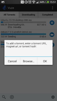 Download Vuze Torrent Downloader Video Players & Editors for Android screenshot 3