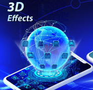 Download U Launcher 3D:3d themes Art and design for Android screenshot 2
