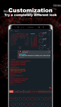 Download Hacker System Launcher Personalization for Android screenshot 3