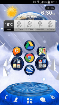 Download Next Ice World 3D Personalization for Android screenshot 2