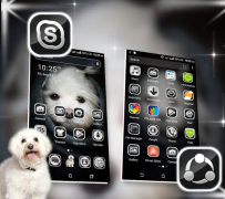 Download Cute Puppy Launcher Theme Personalization for Android