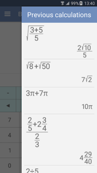 Download Fractions Calculator Education for Android screenshot 6