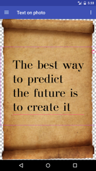 Download Add text to the photo Photo for Android screenshot 4