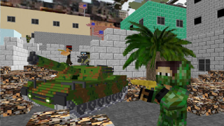 Download American Block Sniper Survival Action for Android screenshot 2