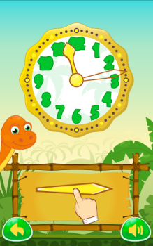 Download Dino Time: free learning clock Learning Games for Android screenshot 7