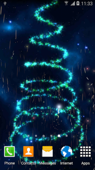 Download 3D Christmas Tree Wallpaper Personalization for Android screenshot 2