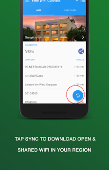 Download Open WiFi Connect Contact for Android screenshot 2