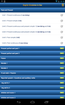 Download English Grammar in Use Education for Android screenshot 7