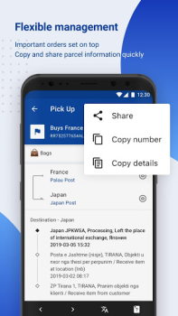 Download 17TRACK Package Tracker Work for Android screenshot 3
