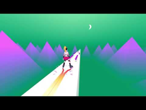 Download Sky Roller: Rainbow Skating Arcade for Android screenshot 8