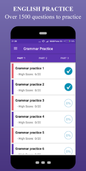 Download English Grammar Test - Grammar Education for Android screenshot 2