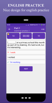 Download English Grammar Test - Grammar Education for Android screenshot 4