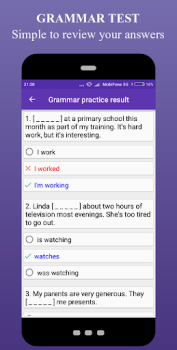 Download English Grammar Test - Grammar Education for Android screenshot 5