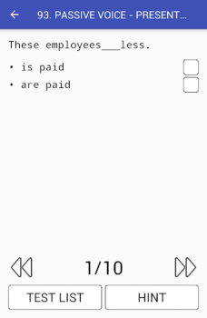 Download 5555 English Grammar Tests Education for Android screenshot 3