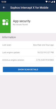 Download Sophos Intercept X for Mobile Tools for Android screenshot 5