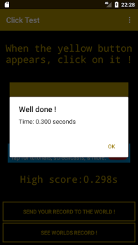Download Click Test : Test of reactivit Arcade for Android screenshot 2