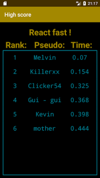 Download Click Test : Test of reactivit Arcade for Android screenshot 3