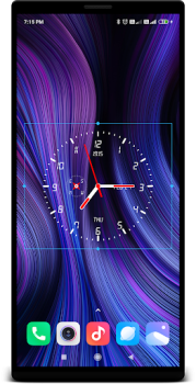 Download Clock Live Wallpaper Tools for Android screenshot 3