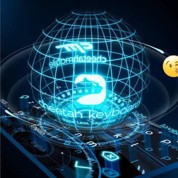 Download 3D Next Tech Keyboard Personalization for Android screenshot 2