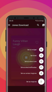 Download Funny Ringtones for Android Music and audio for Android screenshot 5