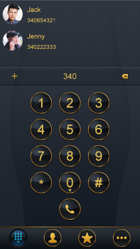 Download Dark Theme Dialer Personalization for Android