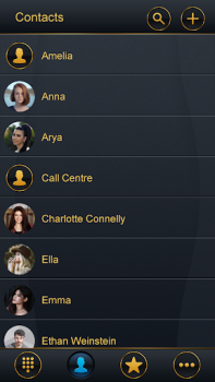 Download Dark Theme Dialer Personalization for Android screenshot 4